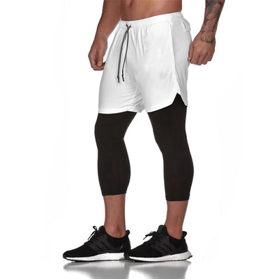 Mens Double Layer Shorts