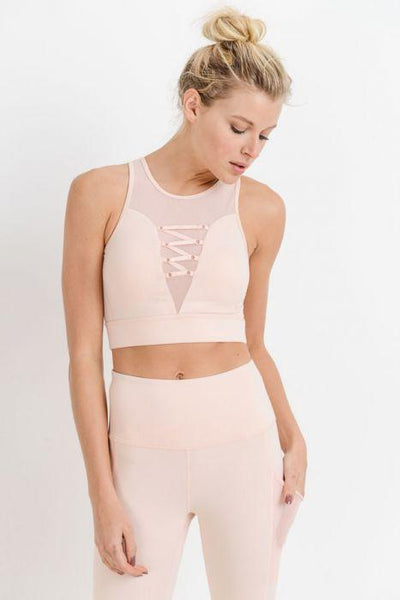 Peachy High Waist Leggings & Sports Bra