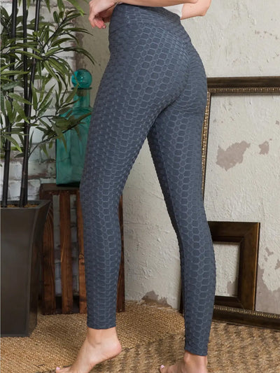 Grey Women's Bubble Leggings