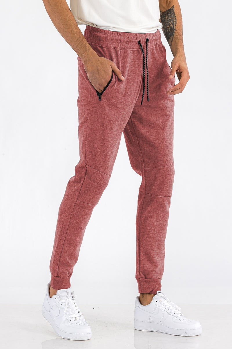 Red sweatpants joggers