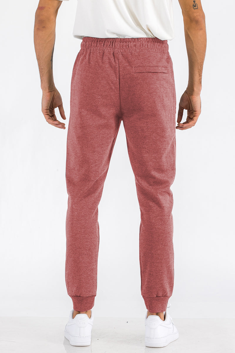 Red sweatpants joggers